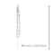 Tige de perles noires suspendues de 101,6 cm d’Ashland